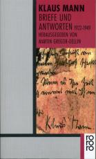 Cover-Bild Briefe und Antworten 1922-1949