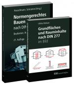 Cover-Bild Buchpaket: Normengerechtes Bauen nach DIN 276/DIN 277 & Grundflächen und Rauminhalte nach DIN 277 im Bild