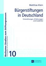 Cover-Bild Bürgerstiftungen in Deutschland