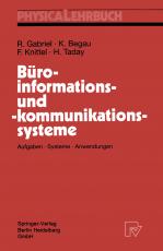 Cover-Bild Büroinformations- und -kommunikationssysteme