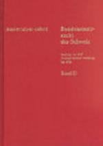 Cover-Bild Bundesstaatsrecht der Schweiz Band II