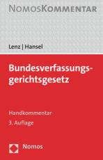 Cover-Bild Bundesverfassungsgerichtsgesetz
