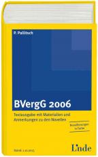 Cover-Bild BVergG | Bundesvergabegesetz 2006