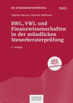 Cover-Bild BWL, VWL und Finanzwissenschaften in der mündlichen Steuerberaterprüfung