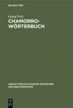 Cover-Bild Chamorro-Wörterbuch