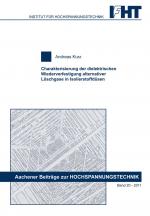 Cover-Bild Charakterisierung der dielektrischen Wiederverfestigung alternativer Löschgase in Isolierstoffdüsen