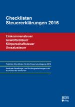 Cover-Bild Checklisten Steuererklärungen 2016
