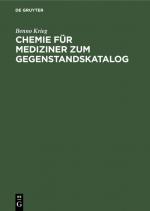 Cover-Bild Chemie für Mediziner zum Gegenstandskatalog