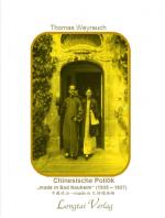 Cover-Bild Chinesische Politik "made in Bad Nauheim" 1935 - 1937