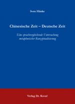 Cover-Bild Chinesische Zeit – Deutsche Zeit
