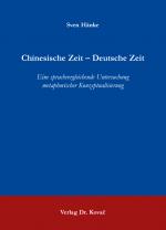 Cover-Bild Chinesische Zeit – Deutsche Zeit