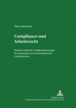 Cover-Bild Compliance und Arbeitsrecht