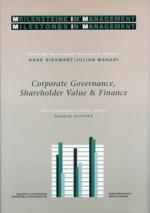 Cover-Bild Corporate Governance, Shareholder Value & Finance