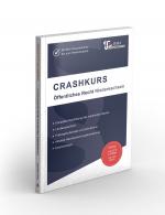 Cover-Bild CRASHKURS Öffentliches Recht - Niedersachsen