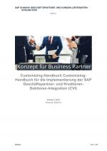 Cover-Bild Customizing-Handbuch Customizing-Handbuch für die Implementierung der SAP Geschäftspartner- und Kreditoren-Debitoren-Integration (CVI)
