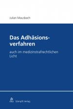 Cover-Bild Das Adhäsionsverfahren