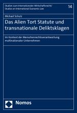 Cover-Bild Das Alien Tort Statute und transnationale Deliktsklagen