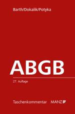 Cover-Bild Das Allgemeine bürgerliche Gesetzbuch ABGB