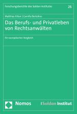 Cover-Bild Das Berufs- und Privatleben von Rechtsanwälten