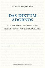 Cover-Bild Das Diktum Adornos