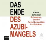 Cover-Bild Das Ende des Azubimangels