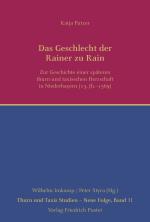 Cover-Bild Das Geschlecht der Rainer zu Rain