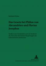 Cover-Bild Das «Gesetz» bei Philon von Alexandrien und Flavius Josephus