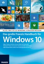 Cover-Bild Das große Franzis Handbuch für Windows 10