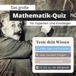Cover-Bild Das große Mathematik-Quiz für Experten und Einsteiger