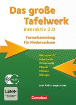 Cover-Bild Das große Tafelwerk interaktiv 2.0 - Formelsammlung für die Sekundarstufen I und II - Niedersachsen