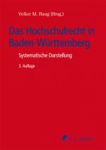 Cover-Bild Das Hochschulrecht in Baden-Württemberg