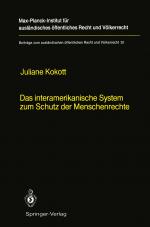 Cover-Bild Das interamerikanische System zum Schutz der Menschenrechte / The Inter-American System for the Protection of Human Rights