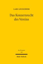 Cover-Bild Das Konzernrecht des Vereins