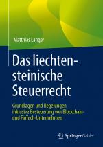 Cover-Bild Das liechtensteinische Steuerrecht