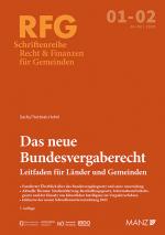 Cover-Bild Das neue Bundesvergaberecht 7. Auflage