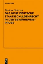 Cover-Bild Das neue deutsche Staatsschuldenrecht in der Bewährungsprobe