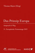 Cover-Bild Das Prinzip Europa