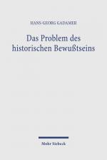 Cover-Bild Das Problem des historischen Bewußtseins