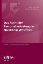 Cover-Bild Das Recht der Personalvertretung in Nordrhein-Westfalen