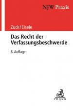Cover-Bild Das Recht der Verfassungsbeschwerde