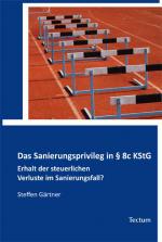 Cover-Bild Das Sanierungsprivileg in § 8c KStG