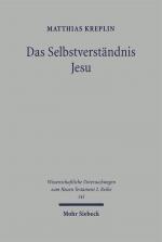 Cover-Bild Das Selbstverständnis Jesu
