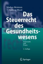 Cover-Bild Das Steuerrecht des Gesundheitswesens