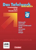 Cover-Bild Das Tafelwerk interaktiv - Formelsammlung für die Sekundarstufe I - Westliche Bundesländer