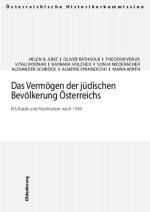 Cover-Bild Das Vermögen der jüdischen Bevölkerung Österreichs