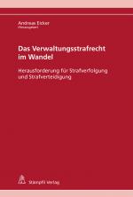 Cover-Bild Das Verwaltungsstrafrecht im Wandel