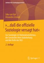 Cover-Bild »... daß die offizielle Soziologie versagt hat«