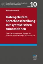 Cover-Bild Datengeleitete Sprachbeschreibung mit syntaktischen Annotationen