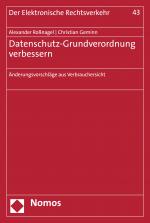 Cover-Bild Datenschutz-Grundverordnung verbessern