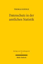 Cover-Bild Datenschutz in der amtlichen Statistik